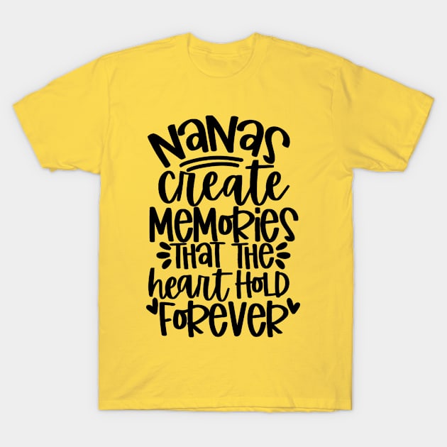 Memories Heart Grand kids T-Shirt by lombokwetan